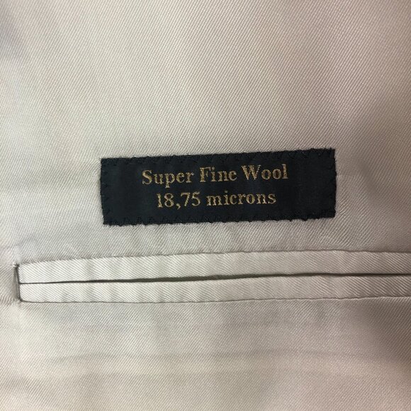 Corneliani Plaid Blazer Sport Coat Two Button Jacket Career Gray Size 56L - Picture 6 of 10